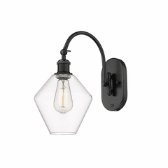 Innovations Cindyrella 1-LT Wall Sconce - Matte Black - 518-1W-BK-G652-8