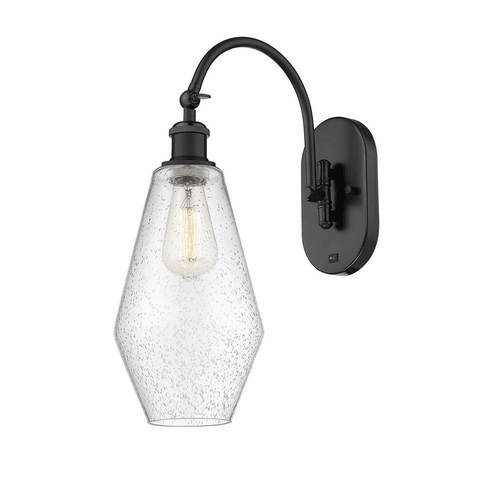 Innovations Cindyrella 1-LT Wall Sconce - Matte Black - 518-1W-BK-G654-7