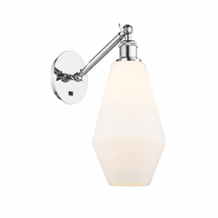 Innovations Cindyrella 1-LT Wall Sconce - Polished Chrome - 317-1W-PC-G651-7 Innovations Cindyrella 1-LT Wall Sconce - Polished Chrome - 317-1W-PC-G651-7