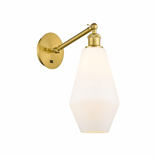 Innovations Cindyrella 1-LT Wall Sconce - Satin Gold - 317-1W-SG-G651-7