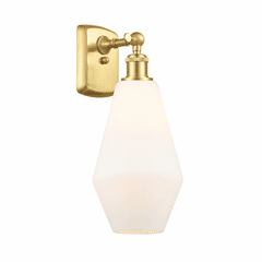 Innovations Cindyrella 1-LT Wall Sconce - Satin Gold - 516-1W-SG-G651-7