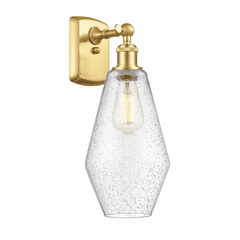Innovations Cindyrella 1-LT Wall Sconce - Satin Gold - 516-1W-SG-G654-7