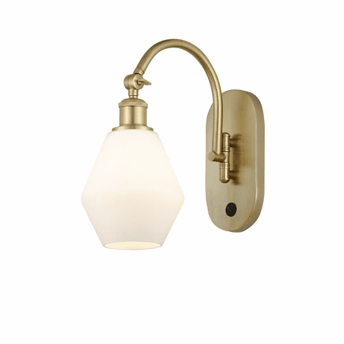 Innovations Cindyrella 1-LT Wall Sconce - Satin Gold - 518-1W-SG-G651-6