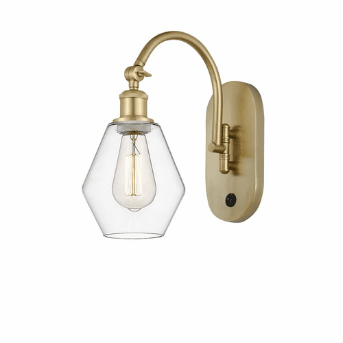 Innovations Cindyrella 1-LT Wall Sconce - Satin Gold - 518-1W-SG-G652-6