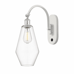 Innovations Cindyrella 1-LT Wall Sconce - White and Chrome - 518-1W-WPC-G652-7