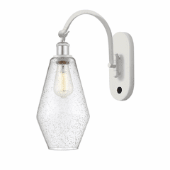 Innovations Cindyrella 1-LT Wall Sconce - White and Chrome - 518-1W-WPC-G654-7