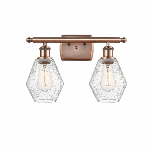 Innovations Cindyrella 2-LT Bath Vanity Light - Antique Copper - 516-2W-AC-G654-6