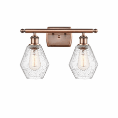 Innovations Cindyrella 2-LT Bath Vanity Light - Antique Copper - 516-2W-AC-G654-6