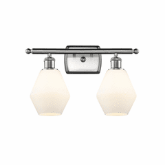 Innovations Cindyrella 2-LT Bath Vanity Light - Brushed Nickel - 516-2W-SN-G651-6