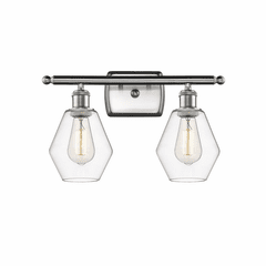 Innovations Cindyrella 2-LT Bath Vanity Light - Brushed Nickel - 516-2W-SN-G652-6