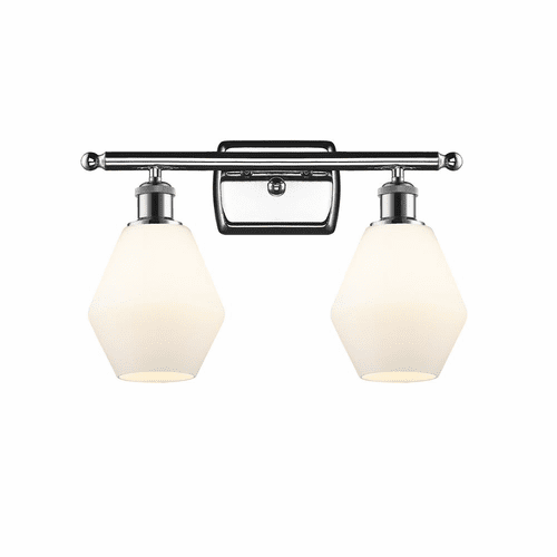Innovations Cindyrella 2-LT Bath Vanity Light - Polished Chrome - 516-2W-PC-G651-6