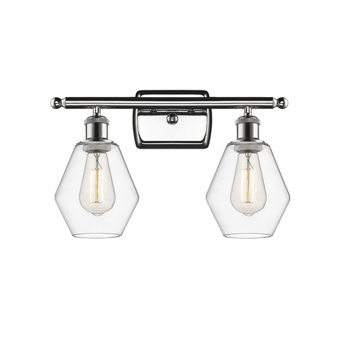 Innovations Cindyrella 2-LT Bath Vanity Light - Polished Chrome - 516-2W-PC-G652-6