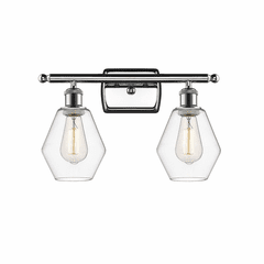 Innovations Cindyrella 2-LT Bath Vanity Light - Polished Chrome - 516-2W-PC-G652-6