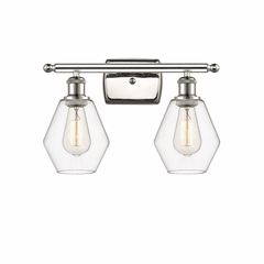Innovations Cindyrella 2-LT Bath Vanity Light - Polished Nickel - 516-2W-PN-G652-6