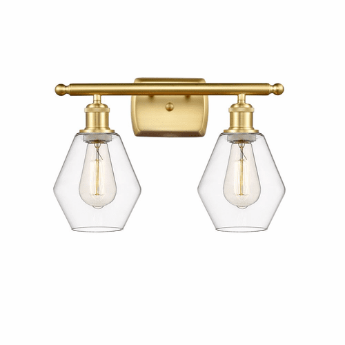 Innovations Cindyrella 2-LT Bath Vanity Light - Satin Gold - 516-2W-SG-G652-6