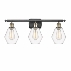Innovations Cindyrella 3-LT Bath Vanity Light - Black Brass - 516-3W-BAB-G652-6