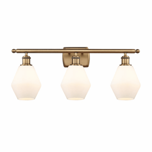 Innovations Cindyrella 3-LT Bath Vanity Light - Brushed Brass - 516-3W-BB-G651-6