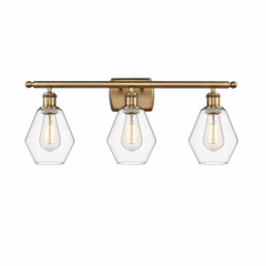 Innovations Cindyrella 3-LT Bath Vanity Light - Brushed Brass - 516-3W-BB-G652-6