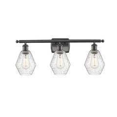Innovations Cindyrella 3-LT Bath Vanity Light - Matte Black - 516-3W-BK-G654-6