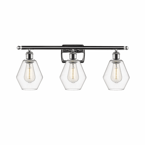 Innovations Cindyrella 3-LT Bath Vanity Light - Polished Chrome - 516-3W-PC-G652-6