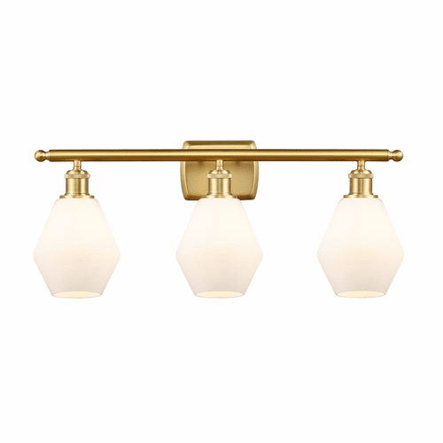 Innovations Cindyrella 3-LT Bath Vanity Light - Satin Gold - 516-3W-SG-G651-6
