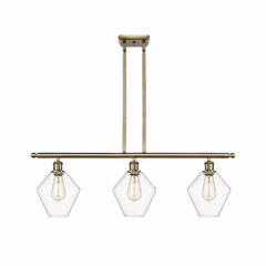 Innovations Cindyrella 3-LT Island Light - Antique Brass - 516-3I-AB-G652-8