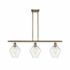 Innovations Cindyrella 3-LT Island Light - Antique Brass - 516-3I-AB-G654-8 Innovations Cindyrella 3-LT Island Light - Antique Brass - 516-3I-AB-G654-8