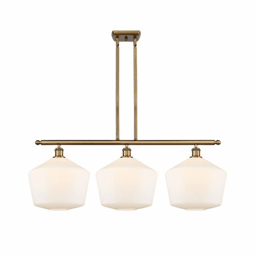 Innovations Cindyrella 3-LT Island Light - Brushed Brass - 516-3I-BB-G651-12