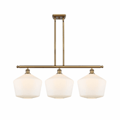 Innovations Cindyrella 3-LT Island Light - Brushed Brass - 516-3I-BB-G651-12