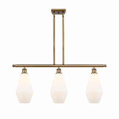 Innovations Cindyrella 3-LT Island Light - Brushed Brass - 516-3I-BB-G651-7