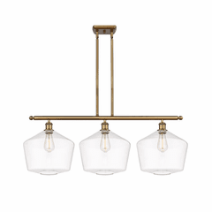 Innovations Cindyrella 3-LT Island Light - Brushed Brass - 516-3I-BB-G652-12
