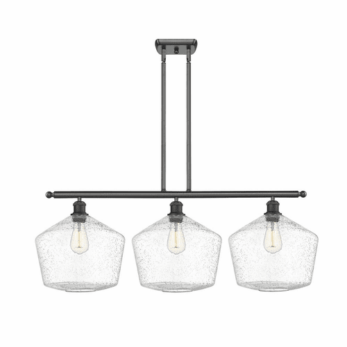 Innovations Cindyrella 3-LT Island Light - Matte Black - 516-3I-BK-G654-12