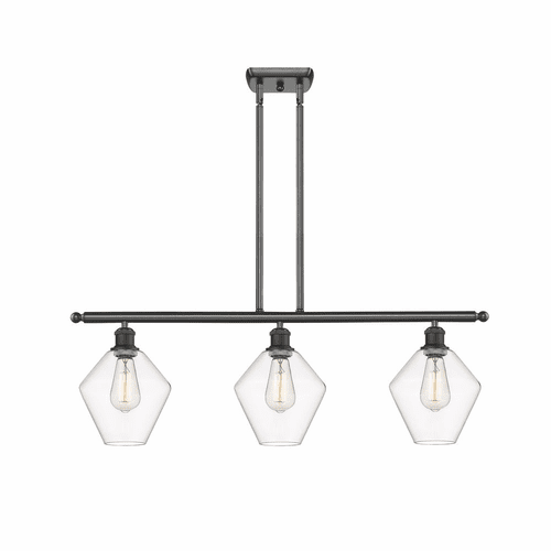Innovations Cindyrella 3-LT Island Light - Oil Rubbed Bronze - 516-3I-OB-G652-8