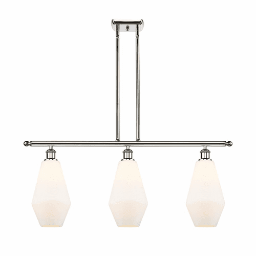 Innovations Cindyrella 3-LT Island Light - Polished Nickel - 516-3I-PN-G651-7