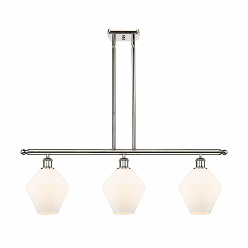 Innovations Cindyrella 3-LT Island Light - Polished Nickel - 516-3I-PN-G651-8