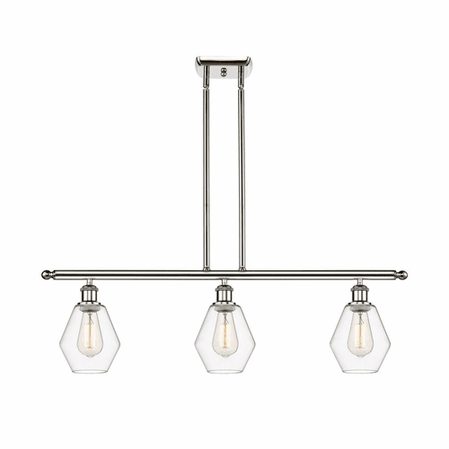 Innovations Cindyrella 3-LT Island Light - Polished Nickel - 516-3I-PN-G652-6