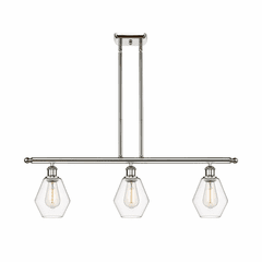 Innovations Cindyrella 3-LT Island Light - Polished Nickel - 516-3I-PN-G652-6