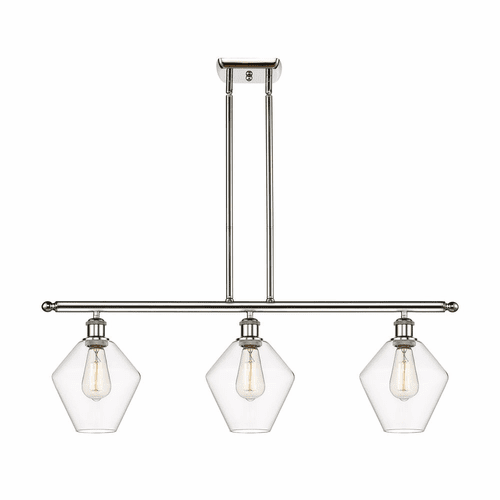 Innovations Cindyrella 3-LT Island Light - Polished Nickel - 516-3I-PN-G652-8
