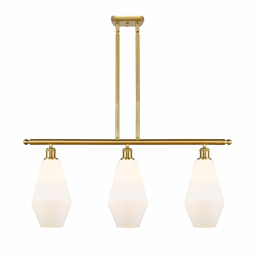 Innovations Cindyrella 3-LT Island Light - Satin Gold - 516-3I-SG-G651-7