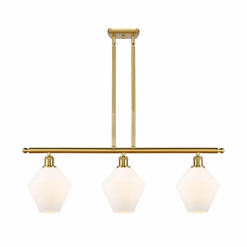 Innovations Cindyrella 3-LT Island Light - Satin Gold - 516-3I-SG-G651-8