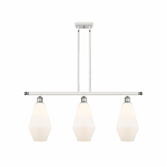 Innovations Cindyrella 3-LT Island Light - White and Chrome - 516-3I-WPC-G651-7 Innovations Cindyrella 3-LT Island Light - White and Chrome - 516-3I-WPC-G651-7