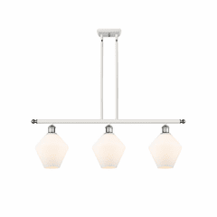 Innovations Cindyrella 3-LT Island Light - White and Chrome - 516-3I-WPC-G651-8 Innovations Cindyrella 3-LT Island Light - White and Chrome - 516-3I-WPC-G651-8