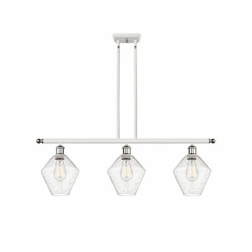 Innovations Cindyrella 3-LT Island Light - White and Chrome - 516-3I-WPC-G654-8