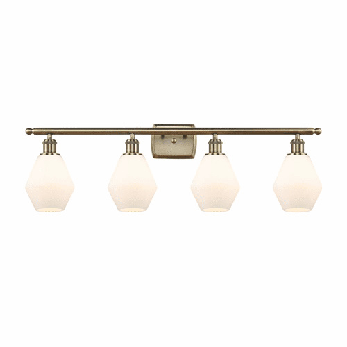 Innovations Cindyrella 4-LT Bath Vanity Light - Antique Brass - 516-4W-AB-G651-6