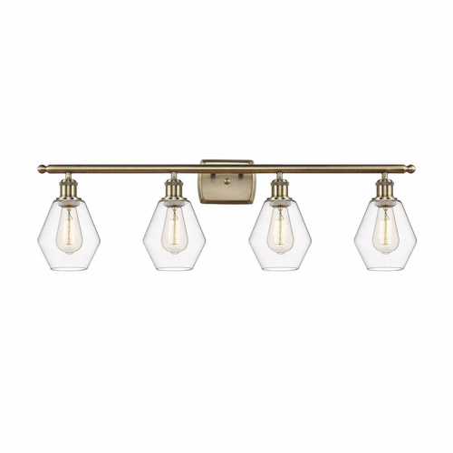 Innovations Cindyrella 4-LT Bath Vanity Light - Antique Brass - 516-4W-AB-G652-6