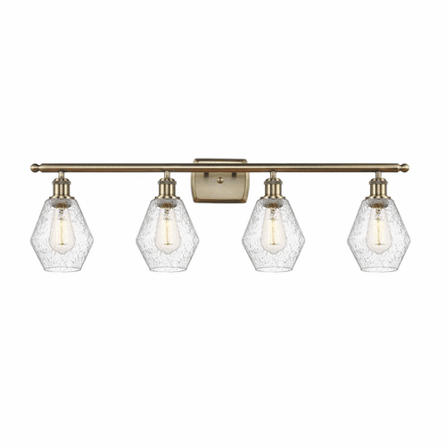 Innovations Cindyrella 4-LT Bath Vanity Light - Antique Brass - 516-4W-AB-G654-6