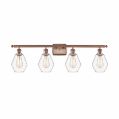 Innovations Cindyrella 4-LT Bath Vanity Light - Antique Copper - 516-4W-AC-G652-6