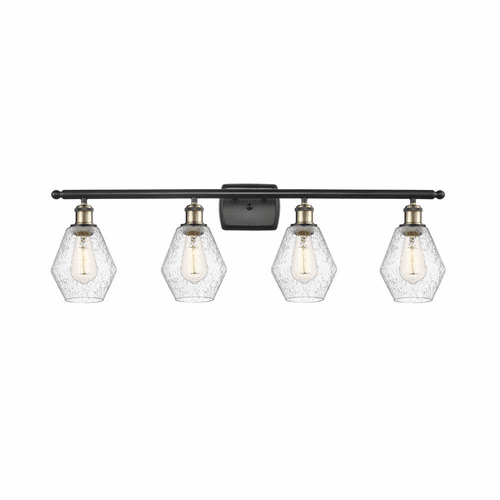 Innovations Cindyrella 4-LT Bath Vanity Light - Black Brass - 516-4W-BAB-G654-6