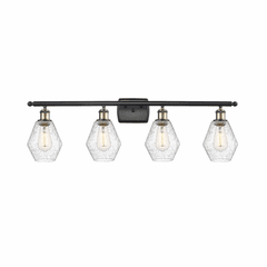 Innovations Cindyrella 4-LT Bath Vanity Light - Black Brass - 516-4W-BAB-G654-6