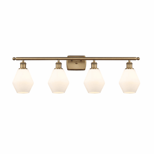 Innovations Cindyrella 4-LT Bath Vanity Light - Brushed Brass - 516-4W-BB-G651-6